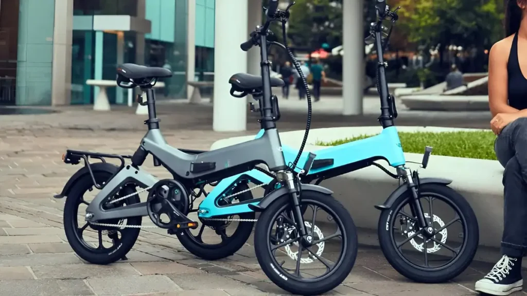 QUBIT X1 Folding Electric Cycle