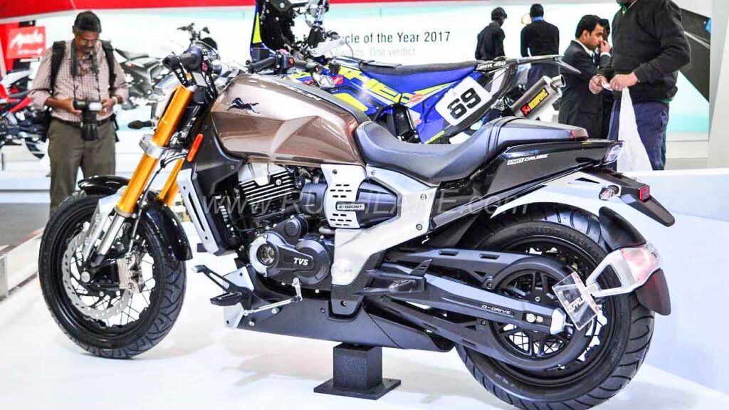 New TVS Hybrid Bike